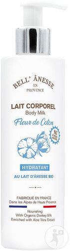 Bell'Anesse Körpermilch Baumwollblüte Eselsmilch 250ml