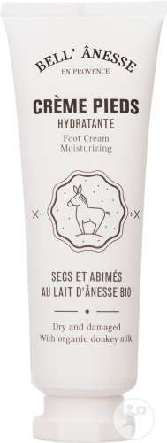 Bell'Anesse Feuchtigkeitsspendende Fußcreme Mit Bio-Eselsmilch 120ml