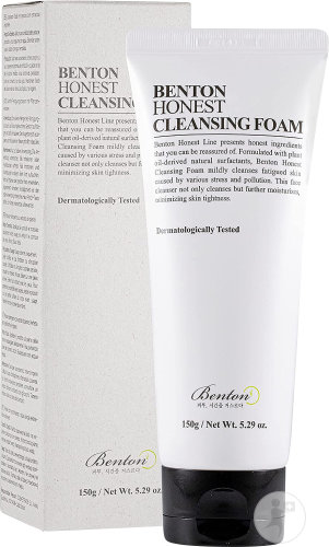 Benton Honest Cleansing Foam Tube 150ml