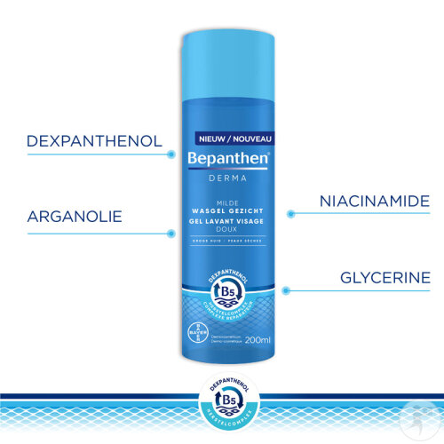 Bepanthen Derma Mildes Gesichtswaschgel 200ml-9