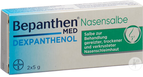 Bepanthen Med Nasensalbe 50mg/g Tuben 2x5g