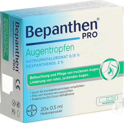 Bepanthen Pro Augentropfen 20 Einzeldosen