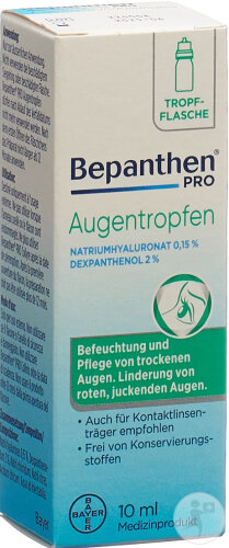 Bepanthen Pro Augentropfen Flasche 10ml