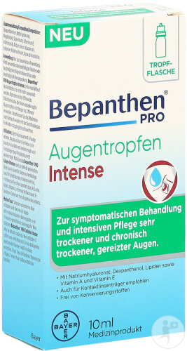 Bepanthen Pro Intense Augentropfen Flasche 10ml