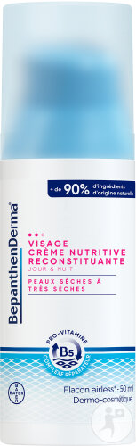 BepanthenDerma Nährende Aufbauende Gesichtscreme Trockene Bis Sehr Trockene Haut 50ml