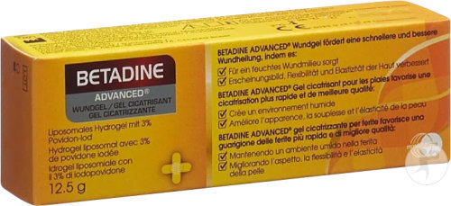 Betadine Advanced Wundgel Tube 12,5g