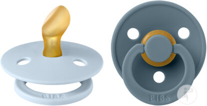 Bibs 1 Schnuller Anatomic Duo Petrol/Blue 2 Stück