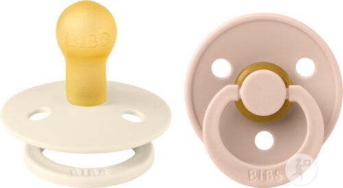 Bibs 1 Schnuller Duo Ivory/Blush 2 Stück