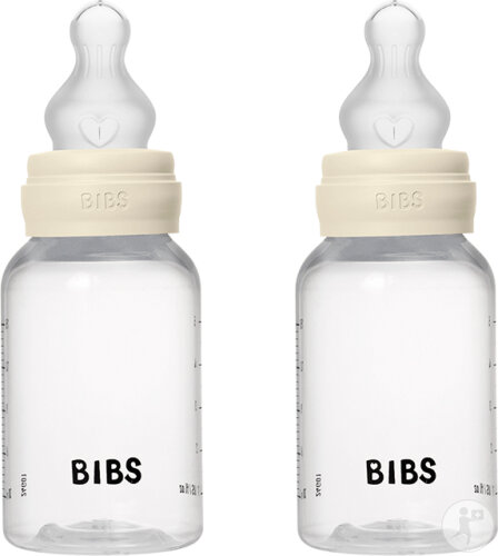 Bibs Babyflasche Duopack 150ml Complet Ivory 2 Stück