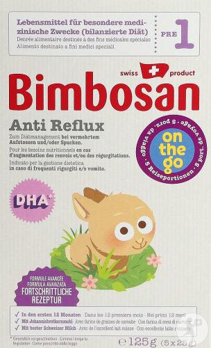 Bimbosan Anti Reflux Reiseportionen 5x25g