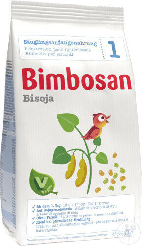 Bimbosan Bisoja 1 Säuglingsanfangsnahrung Nachfüllbeutel 400g