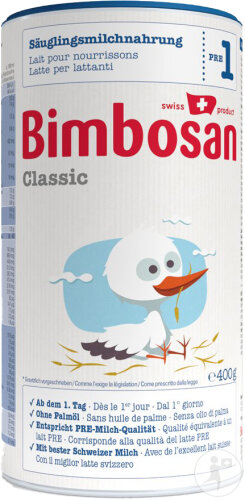 Bimbosan Classic 1 Säuglingsmilch Dose 400g