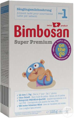 Bimbosan Super Premium 1 Säuglingsreise Beutel 5x25g