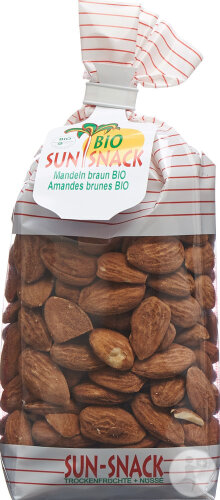 Bio Sun Snack Mandeln Braun Beutel 250g