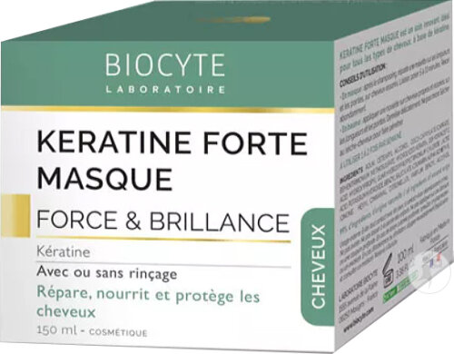 Biocyte Kératine Forte Masque Haarmaske Stärke Und Glanz 150ml