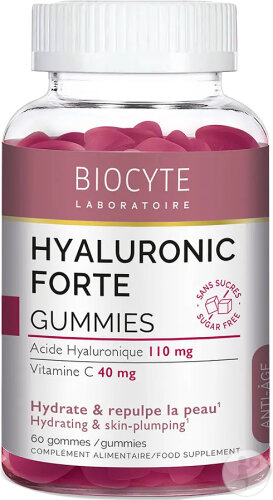 Biocyte Hyaluronic Forte Gummies Nahrungsergänzungsmittel 60 Gummies