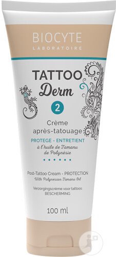 Biocyte Tatoo Derm 2 After Tattoo Creme Tube 100ml