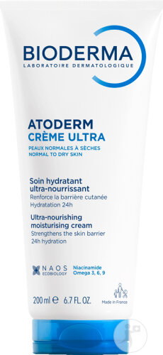 Bioderma Atoderma Ultra Nährende Und Schützende Creme Tube 200ml