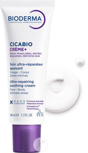 Bioderma Cicabio Crème+ Beruhigende Ultra-Reparierende Pflege Tube 40ml