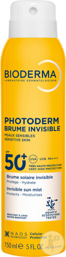 Bioderma Photoderm Invisible Sun Mist SPF50+ Empfindliche Haut Spray 150ml