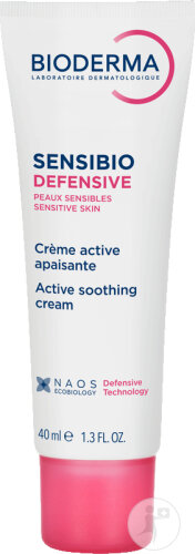 Bioderma Sensibio Defensive Beruhigende Aktiv-Creme Für Empfindliche Haut Tube 40ml
