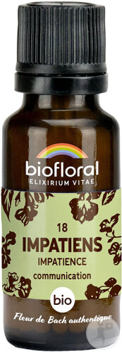 Biofloral 18 Impatiens Fleur De Bach Granulat Bio 19,5g