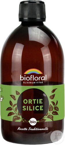 Biofloral Remèdes Traditionnels Ortie Silice Bio Demeter 500ml