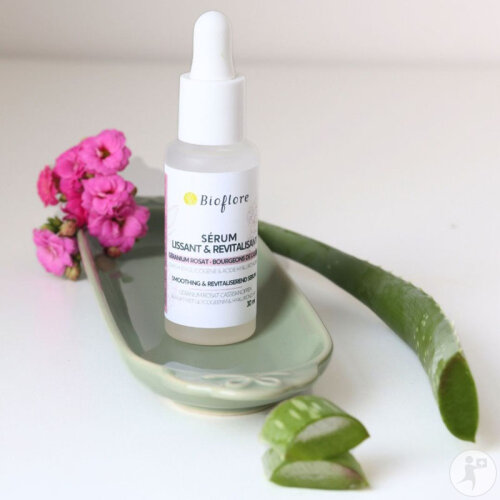 Bioflore Glättendes Revitalisierende Feuchtigkeitsspendendes Serum 0% Zusatzwasser Glykogen HA 30ml-2