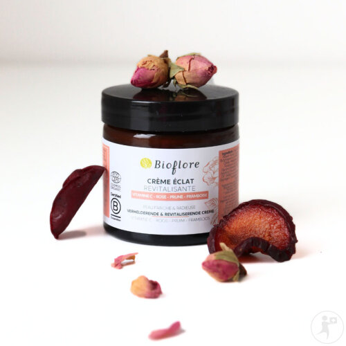 Bioflore Revitalisierende Vitamin C Creme Mit Rosenhydrolat Für Schwangere Geeignet 60g-4