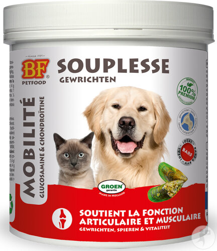 BF Petfood Souplesse Gelenk- und Muskelmobilität Hund Und Katze 125g