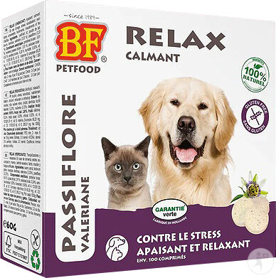 BF Relax Beruhigend Und Entspannend Tabletten Für Hunde Und Katzen 100 Stück
