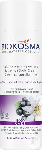 Biokosma Body Care Reichhaltige Körperpflege Anspruchsvolle Haut 200ml