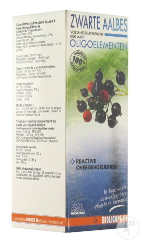 Bioligophyt Schwarze Johannisbeere Tropfen 100ml