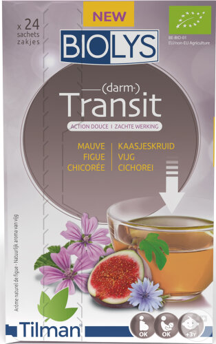 Biolys Transit Sanfte Wirkung Malve/Feige/Zichorie 24 Beutel