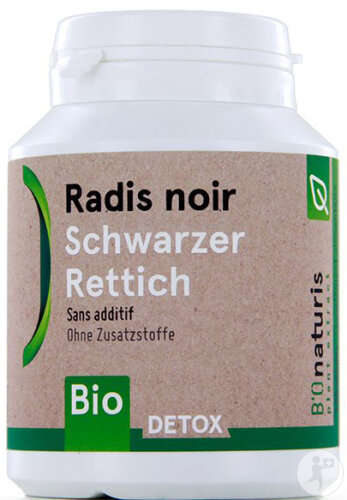 Bionaturis Schwarzer Rettich 250mg Bio 120 Kapseln
