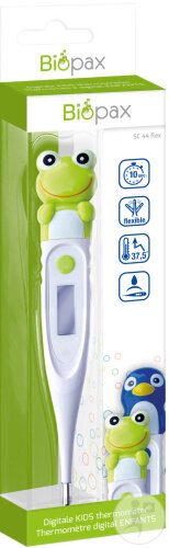 Biopax Fieberthermometer Für Kinder SC 44 Wasserdicht Frosch 1 Stück