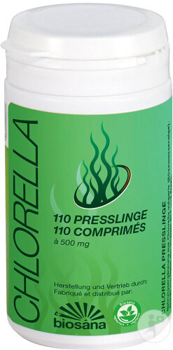 Biosana Chlorella 500mg 300 Tabletten