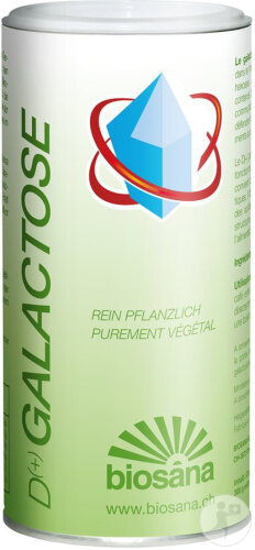 Biosana D(+) Galactose Pulver Rein Pflanzlich 300g