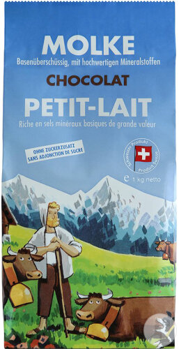 Biosana Molke Granulat Chocolat Nachfüllpackung Beutel 1Kg