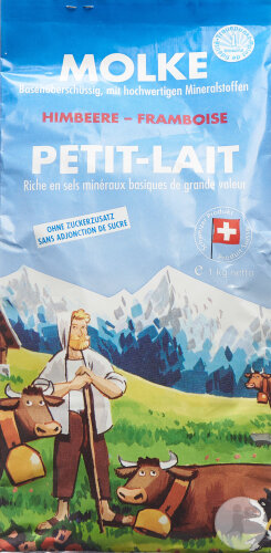 Biosana Molke Granulat Himbeer Nachfüllpackung Beutel 1Kg