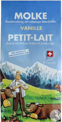 Biosana Molke Granulat Vanille Nachfüllpackung Beutel 1Kg