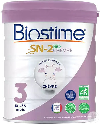 Biostime SN-2 Bio Ziege 3. Lebensjahr 10-36 Monate Topf 800g