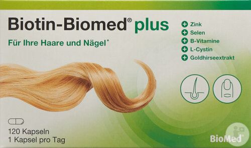 Biomed Biotine-Biomed Plus Kapseln 120 Stück