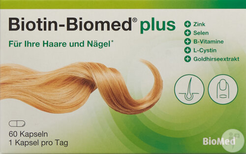 Biomed Biotine-Biomed Plus Kapseln 60 Stück