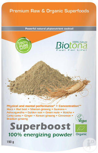 Biotona Bio Superboost Raw Energy Puder 150g