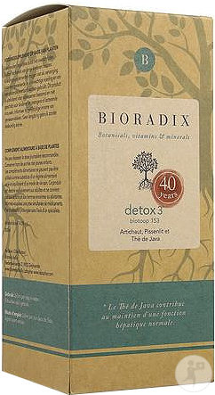 Bioradix Detox 3 Nahrungsergänzung Flasche 500ml