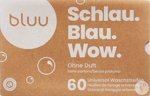 Bluu Universal Waschstreifen Ohne Duft 60 Stück