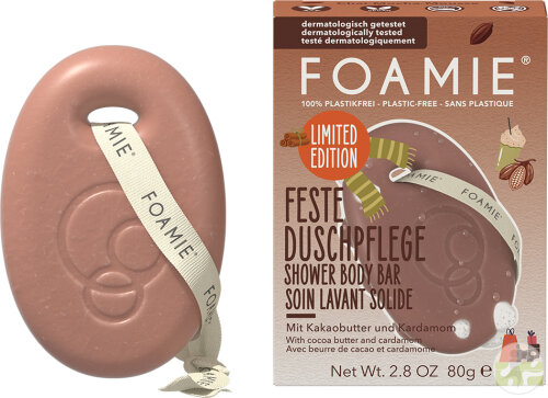 Foamie Feste Waschpflege Chai Mocha Mousse 80g