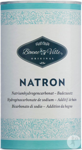 Bonneville Natron Natriumhydrogencarbonat Badezusatz Dose 1000g