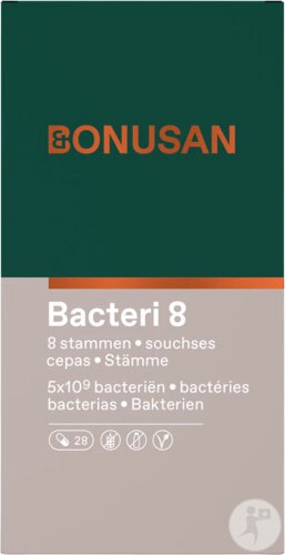 Bonusan Bacteri 8 Kapseln Kombination Aus 8 Bakterienstämmen 28 Kapseln